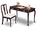 Cherry Finish Secretary Writing Desk & Chair