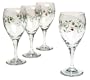 Pfaltzgraff Winterberry Decorated Goblets, Set of 4