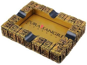 9" Premium Pura Sangre Poly Ashtray (Rests up to 4 Cigars)
