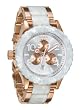 Nixon - 42-20 Chrono - Rose Gold / White Granite