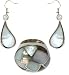 Earrings Ring Set Silver Jewelry (erss032)