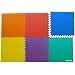 We Sell Mats 240 Sq. Ft. (set of 60 tiles + borders) Anti-Fatige Interlocking EVA Foam Flooring-Multi-Color Tiles 2'x2'x .375" Thick