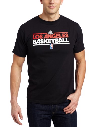 NBA Los Angeles Clippers Practice Short Sleeve Tee (Black, Large)