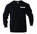 Kawasaki Men's Logo Crewneck Sweatshirt. Screenprint. K007-1503-BK
