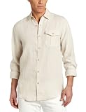 AXIS Men's Men's Long Sleeve Linen Shirt