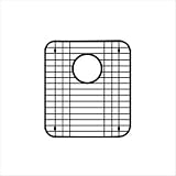 Swanstone BR02233TB.010 Wire Sink Rack in White for KSLB-3222 and KSTB-4422 Kitchen Sinks