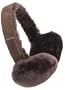 EMU Women's Angahook Sheepskin Earmuffs,Chocolate,One Size