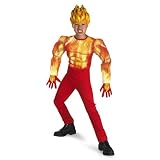 Human Torch Muscle - Size: Child L(10-12)