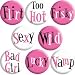 Bachelorette Party Buttons 8ct