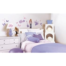 Hannah Montana Self-Stick Room Appliques