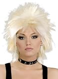 80's Rock Idol Wig in Blonde - Adult Std.