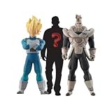 Dragon Ball Z Ultimate Figure Series 6 : Figure #2 - 2" Super Saiyan Vegeta / Black and White Android 16 and Mystery Figure