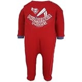 Philadelphia Phillies Newborn Red Footed Sleeper Creeper