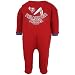 Philadelphia Phillies Newborn Red Footed Sleeper Creeper