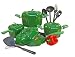ExcelSteel 13-Piece Aluminum Cookware Set with Non Stick Coating and Stay Cool Handles