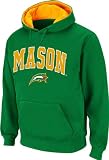 George Mason Patriots Arched Tackle Twill Hooded Sweatshirt