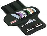 Scosche VVS12L 12 Slot Leather Visor CD/DVD Holder