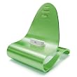 KONNET iCrado Rainbow, Stylish Metal Charging Dock / Cradle / Stand for iPhone, iPhone 3G, iPhone 3GS and iPod (Limited Edition: Green)
