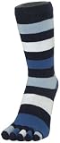 TOETOE Knee-high Stripy Denim Unisize 4-11 - All Styles