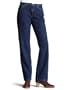 Wrangler Blues Women's Relaxed Jean, Antique Indigo, 14x30
