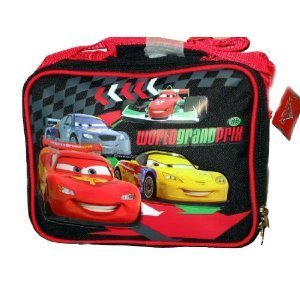 DISNEY CARS INSULATED LUNCH BOX - TOP RACERS Mcqueen