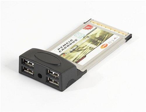 PCMCIA Karte USB2.0 4 Port-Hub Via Chipsatz