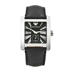 Emporio Armani Herren-Armbanduhr Classic Collection Analog Leder AR0180