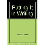 putting it in writing