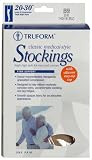 Truform Beaded Thigh-High Stockings - Beige