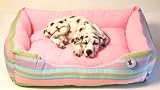 Eigenschaften WILMA Heimtierprodukte  / WILMA Heimtierprodukte peppiges Hundebett 80x60cm ROSA