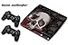 Designer Skin for Sony PlayStation PS3 SLIM System & Remote Controllers -Bone Collector- Black