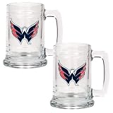 Washington Capitals Set of 2 Beer Mugs