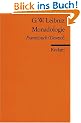 Monadologie: Franz. /Dt.