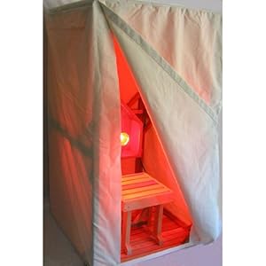 infrared sauna light tent therapy