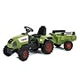 Falk 956F Claas Tractor and Trailer Ride-on