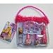 Disney Tangled Rapunzel Cosmetic Lip & Nail Set Includes Purse, 2 Nail Polishes, Lip Balm, Lip Gloss