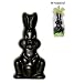 Gourmet Food : Belgian Chocolate Easter Bunny - Dark 74% Chocolate With Ground Cacao Nibs