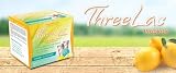 Threelac Probiotic Dietary Supplement, Natural Lemon Flavor, Includes 60 .053-Ounce Packets