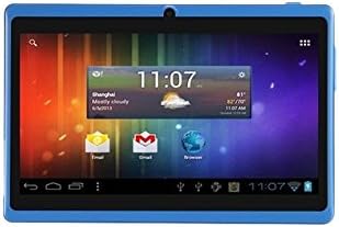 [4 in 1 Bundle] iCrown(TM) New Arrival 7" inch Touch Screen Allwinner A13 1.0GHz CPU Android 4.0 Tablet PC MID & Keyboard & Protector & Stylus Pen, Blue