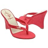 baby phat Women's Terry Wedge (Coral 6.5 M)