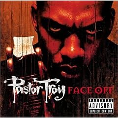 Album cover for Face Off by Pastor Troy CD from which you can create your own MP3 Ringtones / Realtones using the ToneBee online ringtone maker.