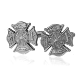 Fireman Insignia Cufflinks-CL-0161
