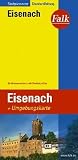 Falk Stadtplan Extra Standardfaltung Eisenach