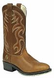 Double H Men's 12 Inch Brown Work Western Boot