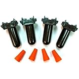 Waterproof Invisible Fence Repair Splice Kit, Pack of 4.