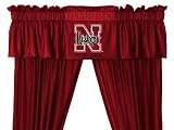 Nebraska Cornhuskers ( University Of ) NCAA 88x14 Inches Locker Room Window Valance