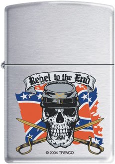 Rebel To The End Zippo #18