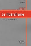 Le libéralisme : Concours commun d entrée en IEP