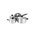 Kitchen & Housewares : Innova Kitchen Basics 7-Piece Stainless Cookware Set