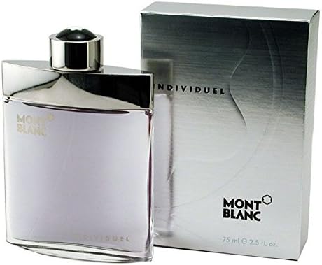 New M O N T B L a N C Individuel By Mont Blanc Eau De Toilette Spray 2.5 Ounces Brand Sealed with Box